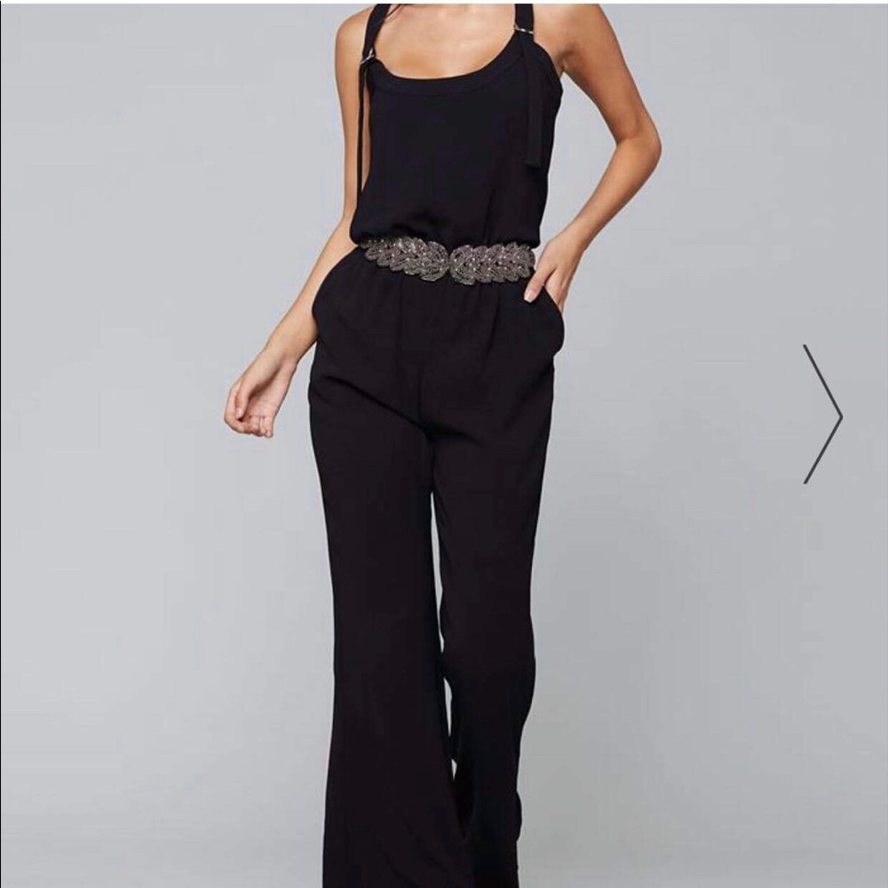 Bebe black romper